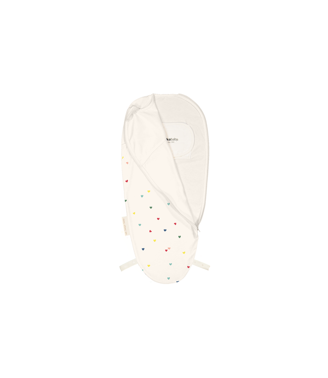 Puckababy Puckababy - The Original - Piep - 0/3 M - Cotton - Hearts Confetti