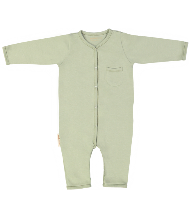 Puckababy Puckababy - Sleepsuit 3-6M - Cotton - Olive