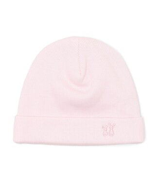 Poetree Kids Poetree Kids - Babymutsje Olivia 2x2 rib Soft Pink newborn