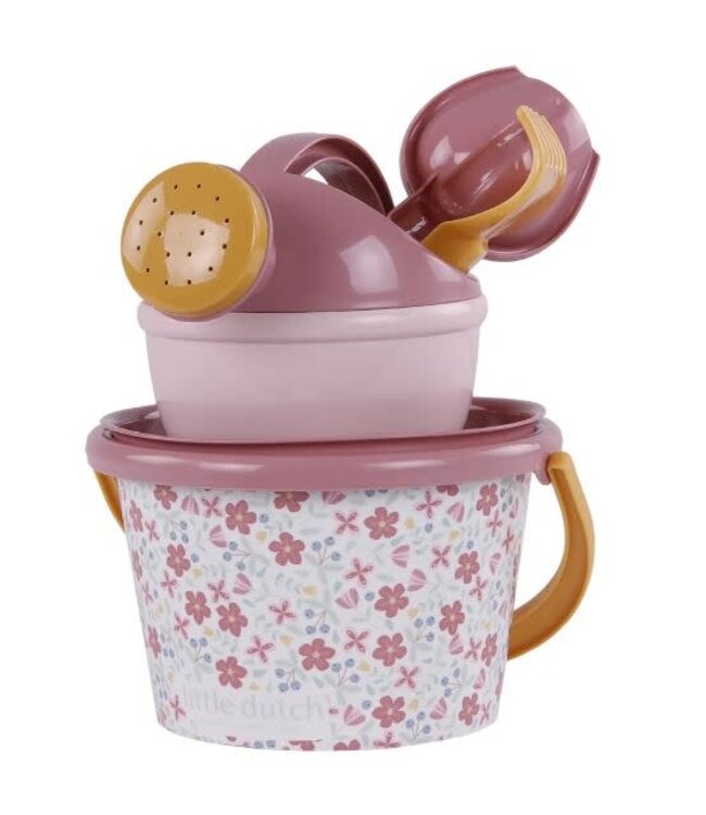 Little Dutch Toys Little Dutch - Strandset Roze Sunny Flowers