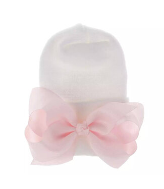 BB Sjiek BB SJIEK - newborn muts met roze strik