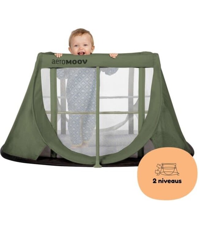 Aeromoov AeroMoov -Reisbed - Green Moss