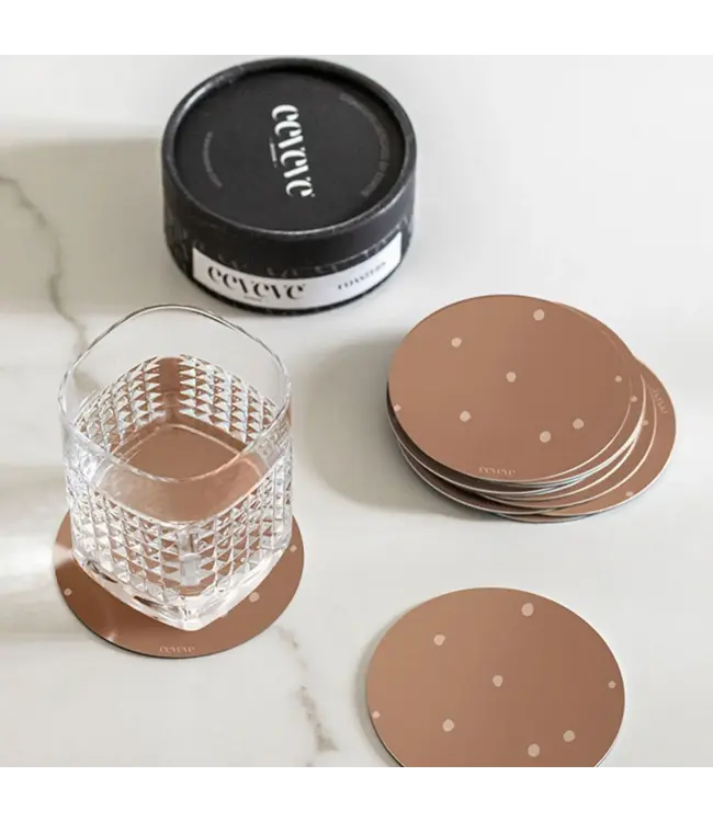 Eeveve Eeveve - 12x Coaster Dots - Cinnamon