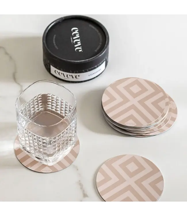 Eeveve Eeveve - 12x Coaster Modern Blocks – Desert Sand