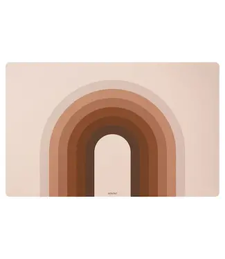 Eeveve Eeveve - Desk mat Retro Bow - Brown