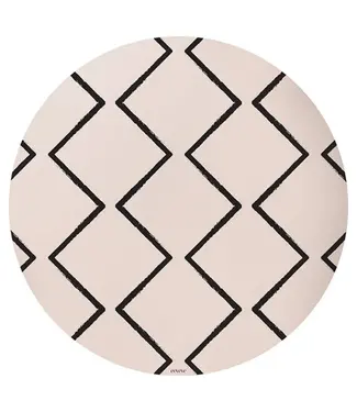 Eeveve Eeveve - Round Splash Mat Beni - Ecru