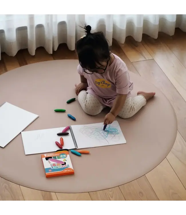 Eeveve Eeveve - Round Splash Mat Mocha - Dark