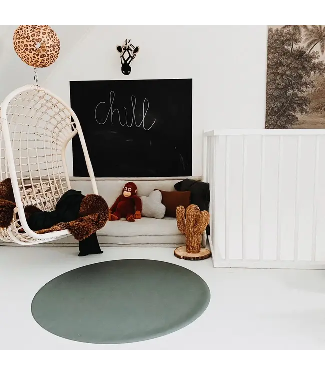 Eeveve Eeveve - Round Splash Mat Seiheki - Green