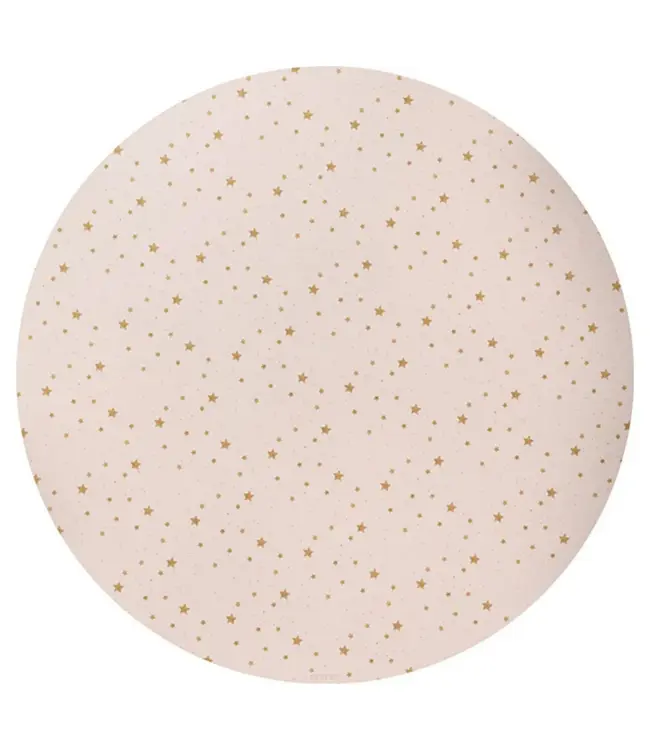 Eeveve Eeveve - Round Splash Mat Stars - Almond