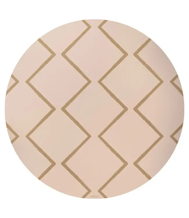 Eeveve Eeveve - Round Splash Mat Beni - Autumn Gold