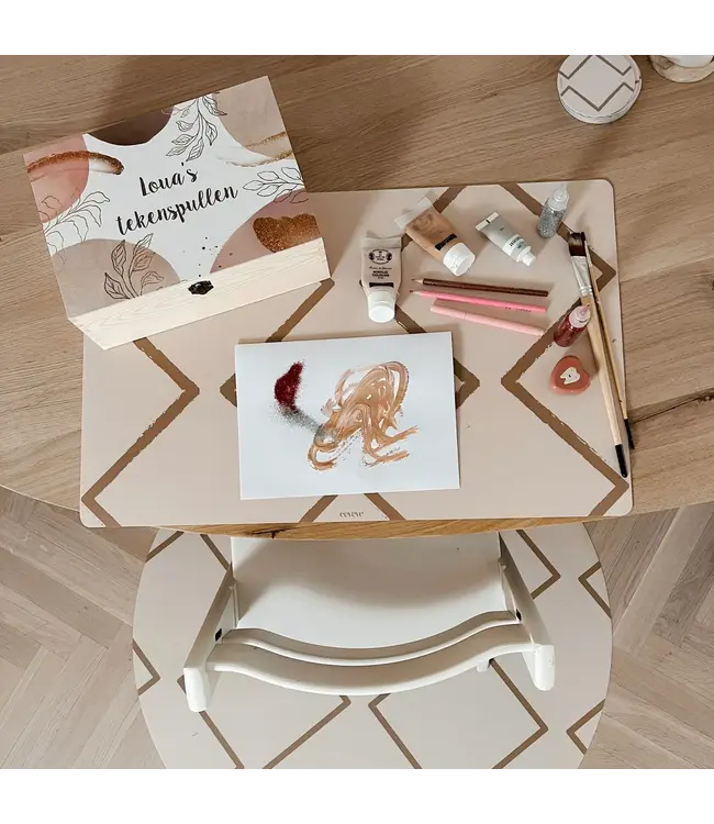 Eeveve Eeveve - Desk mat Beni – Autumn Gold