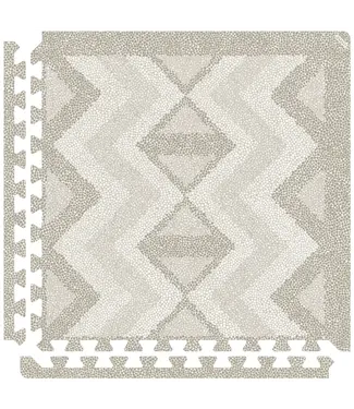 Eeveve Eeveve - Puzzle Mat Kilim Feather Grey