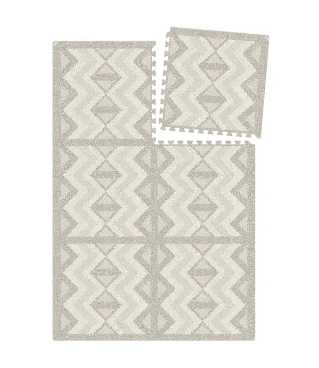 Eeveve Eeveve - Puzzle Mat Kilim Feather Grey