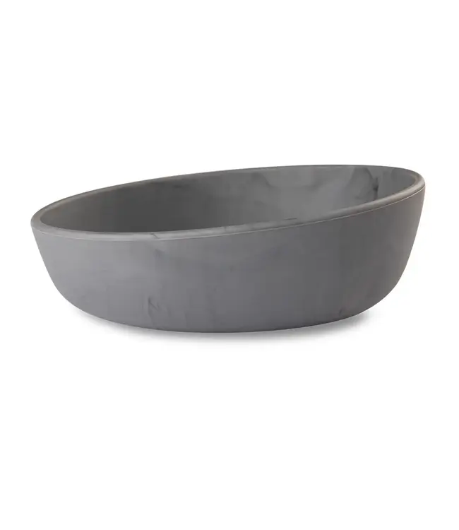 Eeveve Eeveve - Bowl large - Silicone - Marble - Granite Gray
