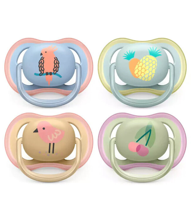 Philips-Avent Philips-Avent - Fopspeen +0M Air Mix Fruit