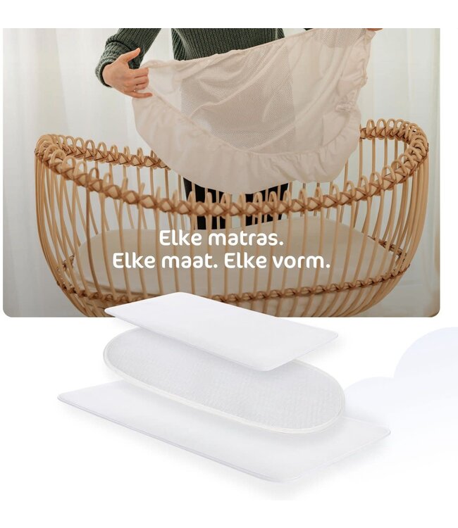 Aerosleep Aerosleep -  Sleep Safe Mattress Protector 74 x 58 Stokke cradle