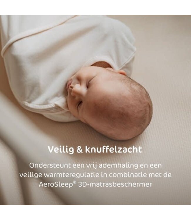 Aerosleep Aerosleep -  Sleep Safe Fitted Sheet 120 x 60 Olive