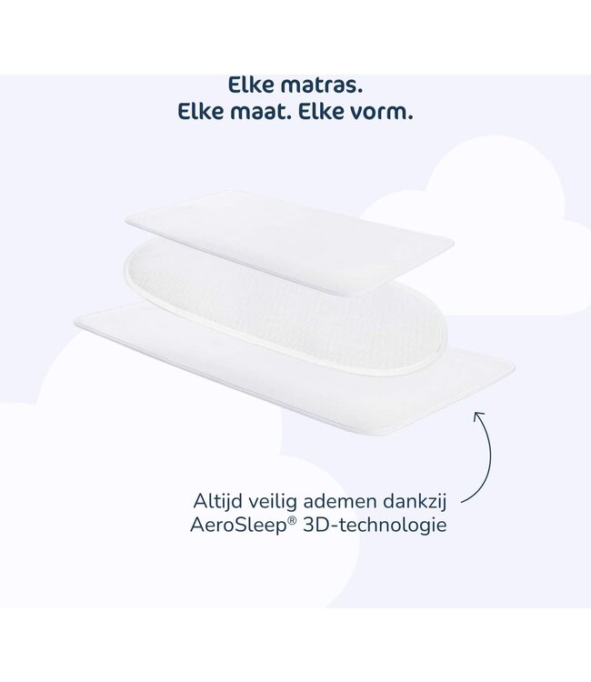 Aerosleep Aerosleep -  Sleep Safe Mattress Protector 110 x 60 Aeromoov Travelcot