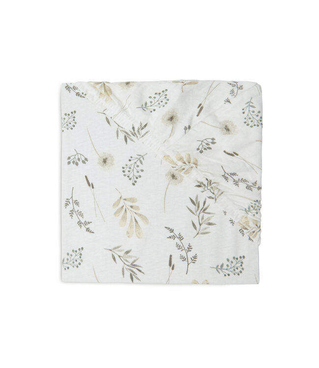 Jollein Jollein - Hoeslaken Jersey 60x120cm Wild Flowers