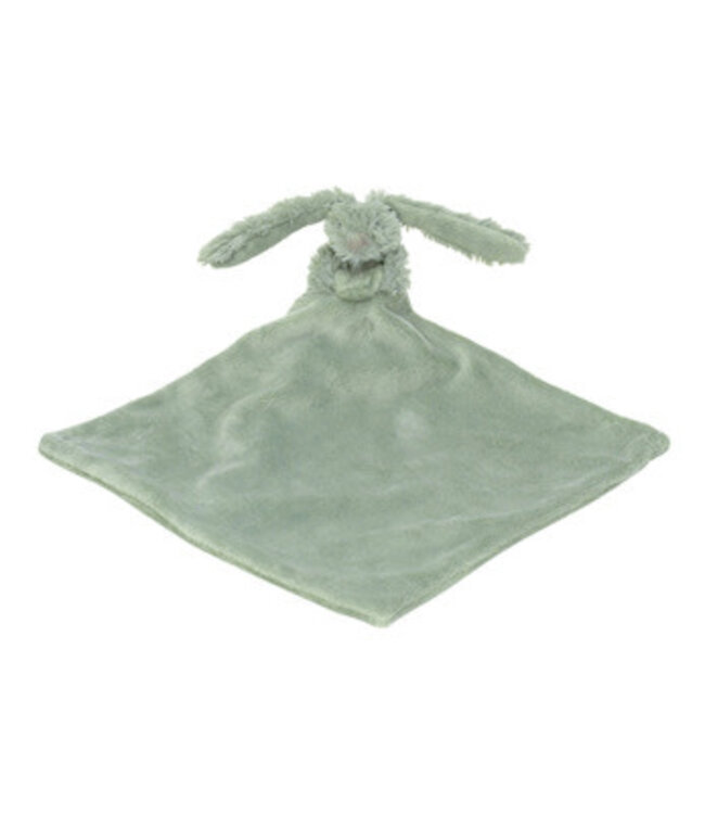 Happy Horse Happy Horse - Mini Green Rabbit Richie with blanket - 28 cm