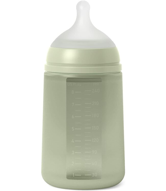 Suavinex Suavinex - Sx - Essence - Bottle - Silicone - Sili. - M - 240ML - Green