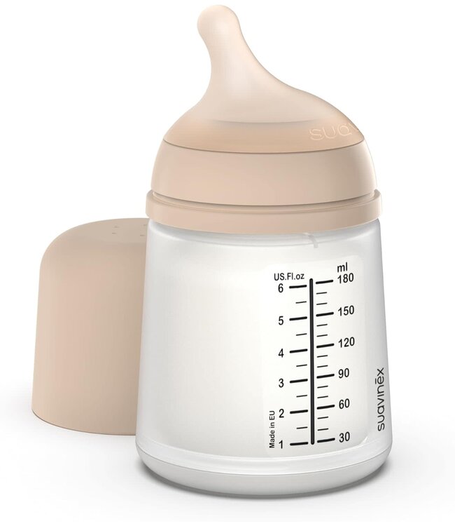 Suavinex Suavinex - ZERO.ZERO - Fles Anti-koliek - 270ml Medium Flow