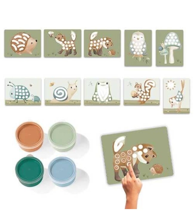 Little Dutch Little Dutch Toys - Vingerverfset - Forest Friends