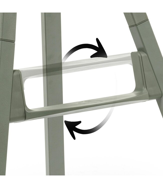 Elodie Elodie - GRACE Hoge meegroeistoel  Hazy Jade