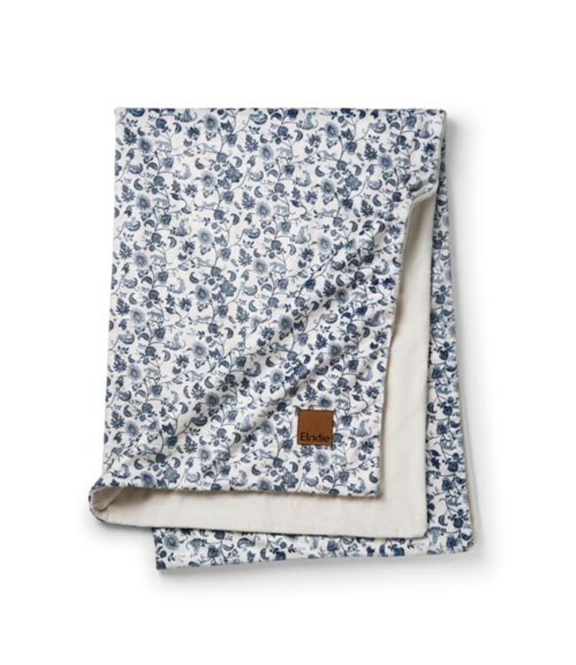 Elodie Elodie - Pearl Velvet baby deken  Garden Leo Toile