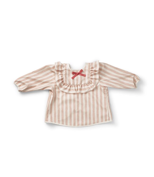 Elodie Elodie - Slabbetje met lange mouwen  Candy Stripes