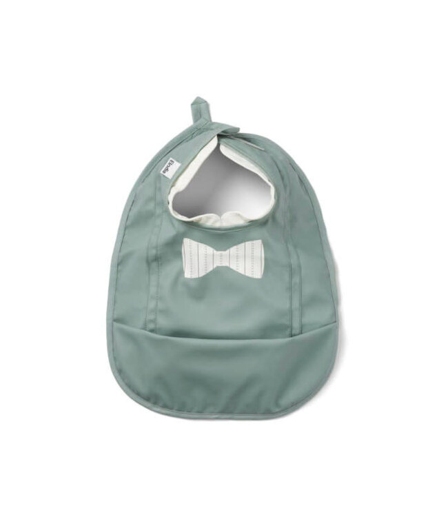 Elodie Elodie - Slabbetje met opvangbakje Pebble Green