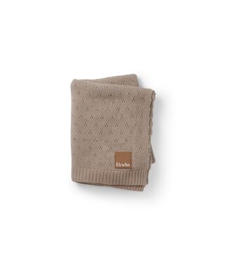 Elodie Elodie - Pointelle Deken  Tender Taupe