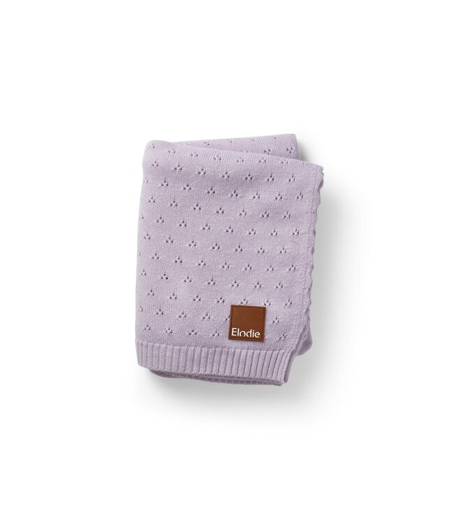 Elodie Elodie - Pointelle Deken Lavender Love