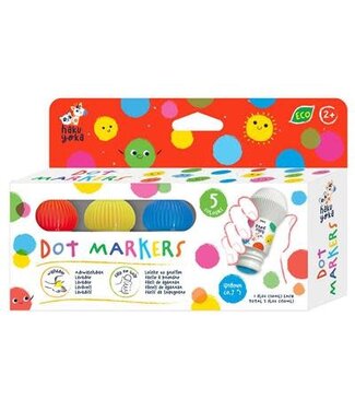 Haku Yoka Haku Yoka - Dot Markers 5st - Classic
