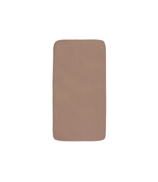 Jollein Jollein - Hoeslaken Jersey 40/50x80/90cm - Milky Coffee/Ivory - 2 Stuks