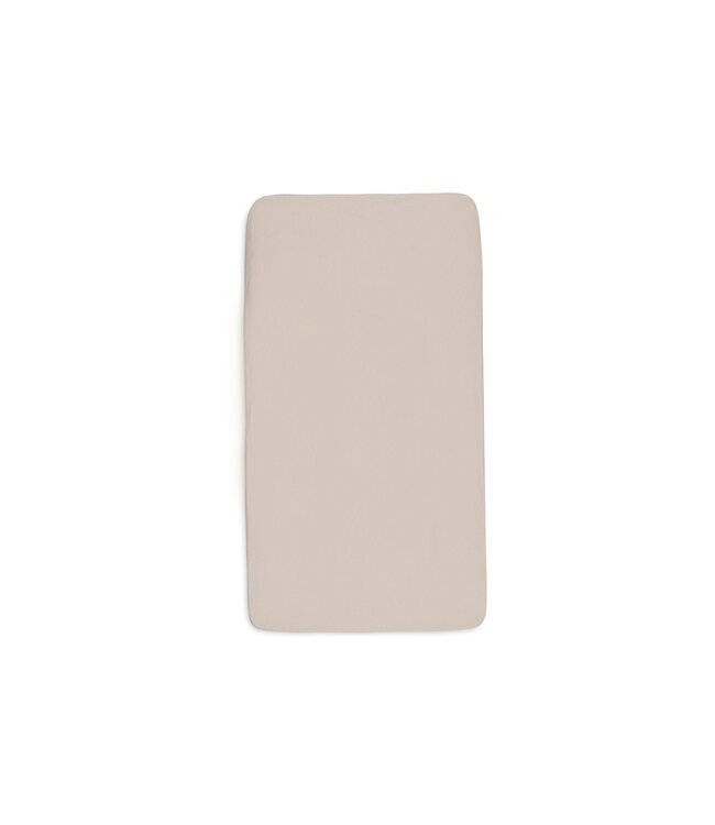 Jollein Jollein - Hoeslaken Jersey 60x120cm - Oatmeal/Sand - 2 Stuks