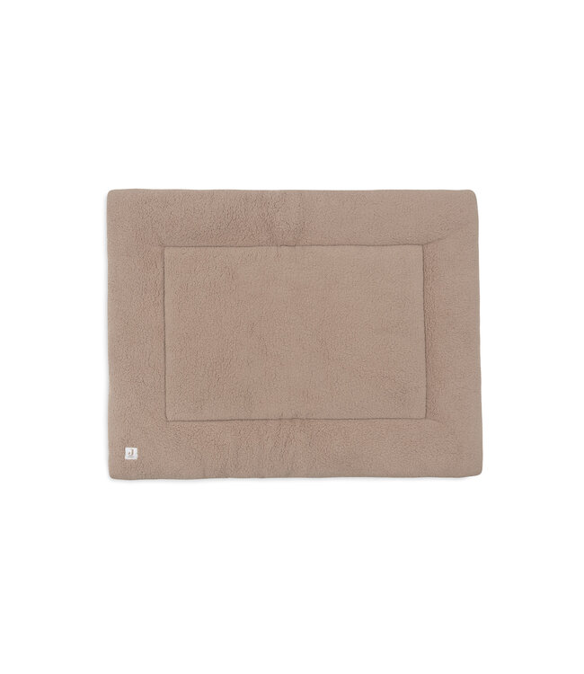 Jollein Jollein - Boxkleed 75x95cm Cloudy Rib - Milky Coffee