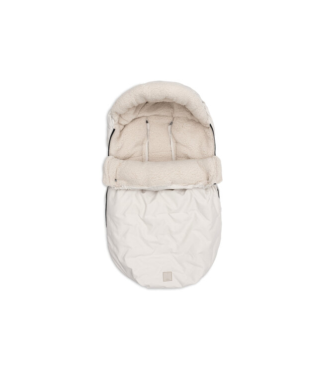 Jollein Jollein - Voetenzak groep 0+ 3/5 punts gordel Embossed - Sand