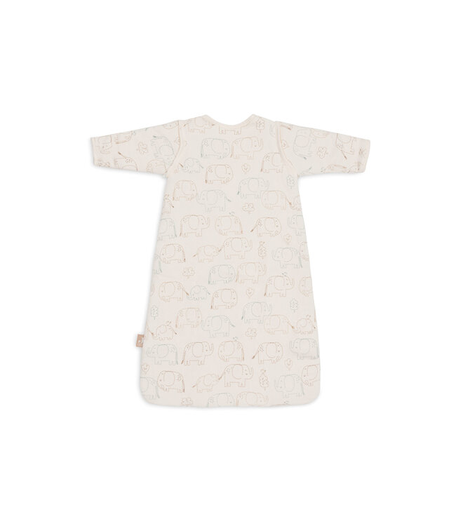 Jollein Jollein - Baby Slaapzak met Afritsbare Mouw 90cm - Elephant Tales