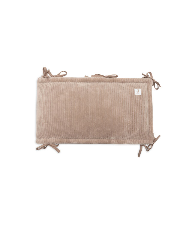 Jollein Jollein - Boxbumper 180x30cm Cloudy Rib - Milky Coffee