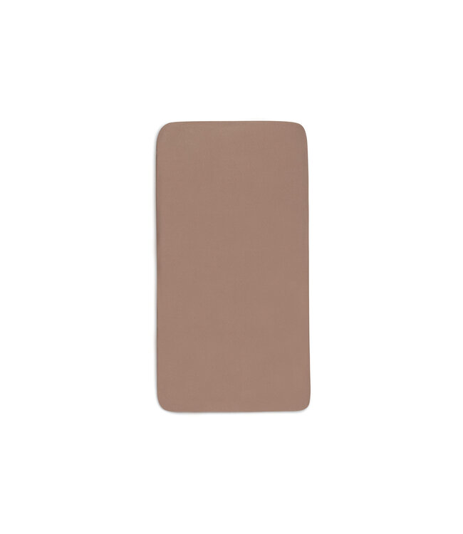 Jollein Jollein - Hoeslaken Jersey 70/75x140/150cm - Milky Coffee