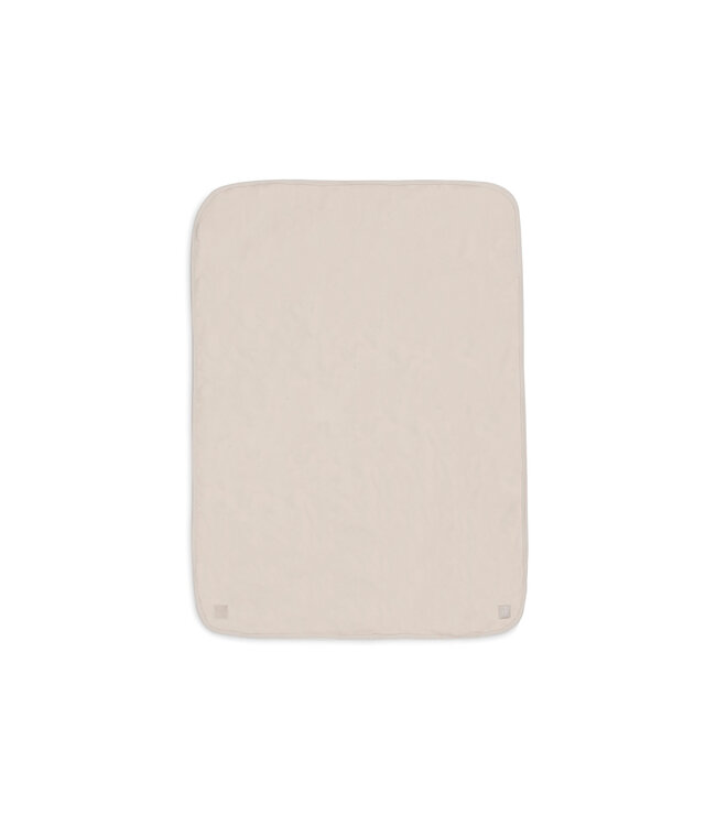 Jollein Jollein - Deken Wieg 75x100cm Basic Jersey/Sherpa - Oatmeal