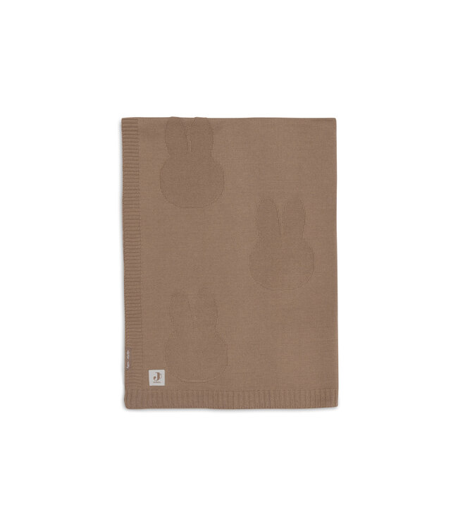 Jollein Jollein - Deken Wieg 75x100cm Miffy - Biscuit
