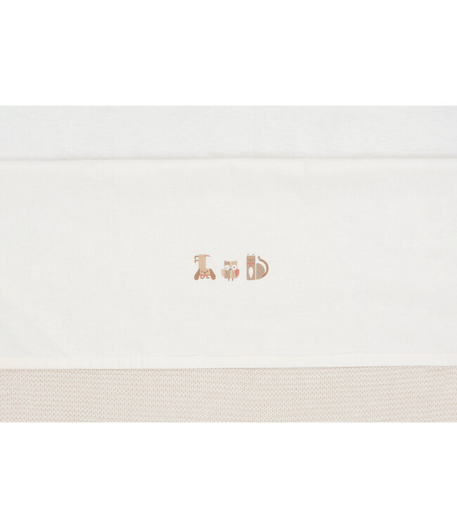 Jollein Jollein - Laken Ledikant 120x150cm - Animal Friends