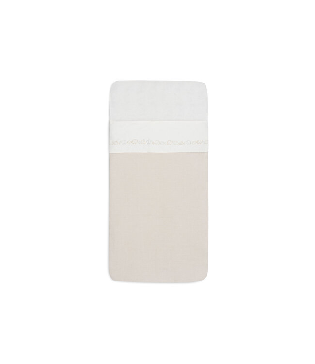 Jollein Jollein - Laken Ledikant 120x150cm - Elephant Tales