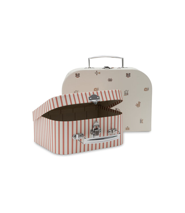 Jollein Jollein - Speelkoffertje - Animal Friends - 2 Stuks