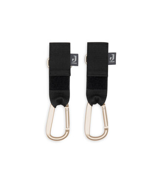 Jollein Jollein - Tassenhaak Kinderwagen - Zwart