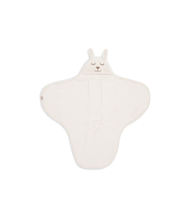 Jollein Jollein - Wikkeldeken Bunny Cloudy Rib - Oatmeal