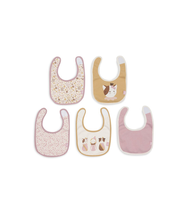 Jollein Jollein - Slab Jersey Waterproof - Flower Fairies - 5 Stuks