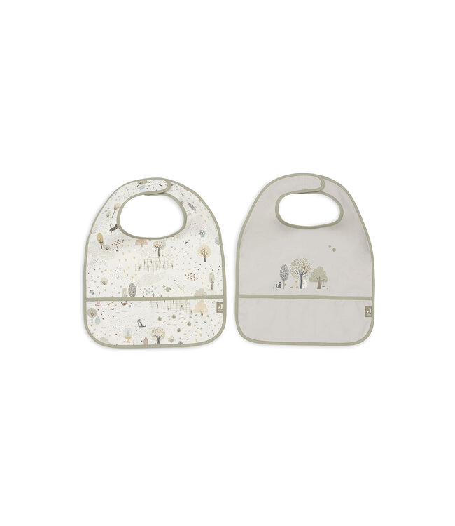 Jollein Jollein - Slab Waterproof - Tiny Park - 2 Stuks